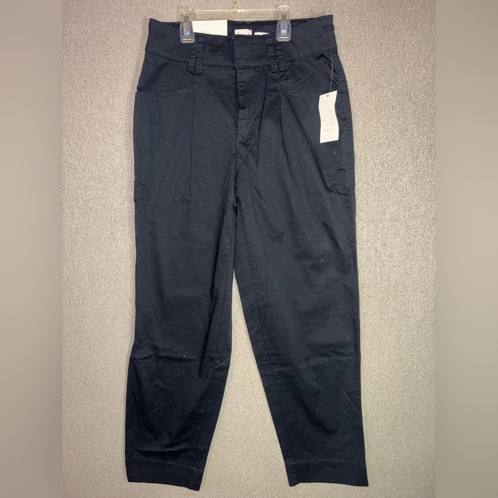 Universal Thread size 4 Women's black High-Rise Straight Ankle pants NWT
